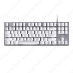 Razer BlackWidow Lite Silent & Compact Mechanical Gaming Keyboard Mercury White